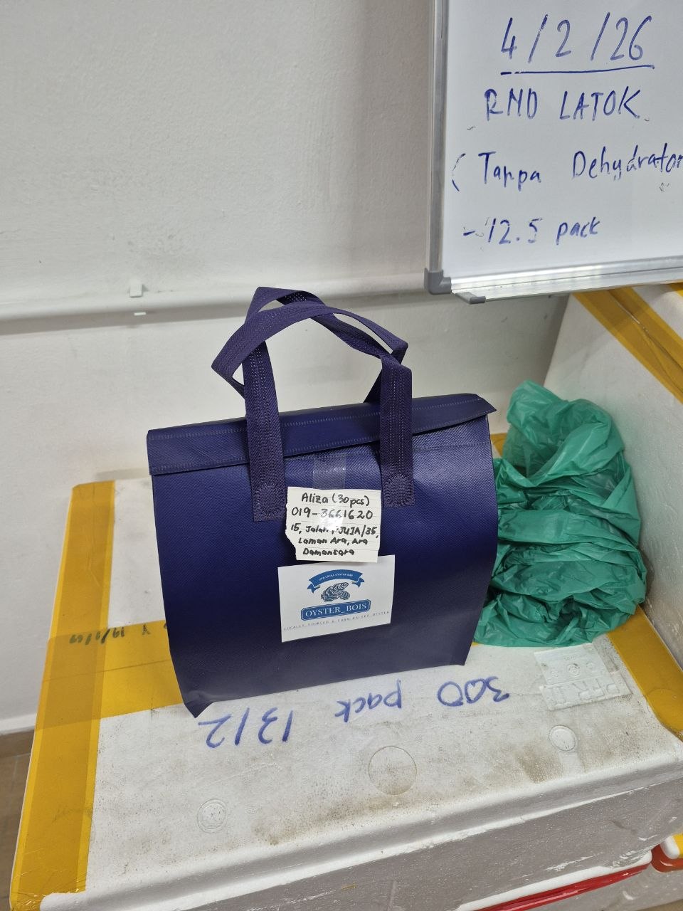 Oyster delivery package